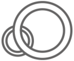 Sealing Technology Icon: Two O-rings