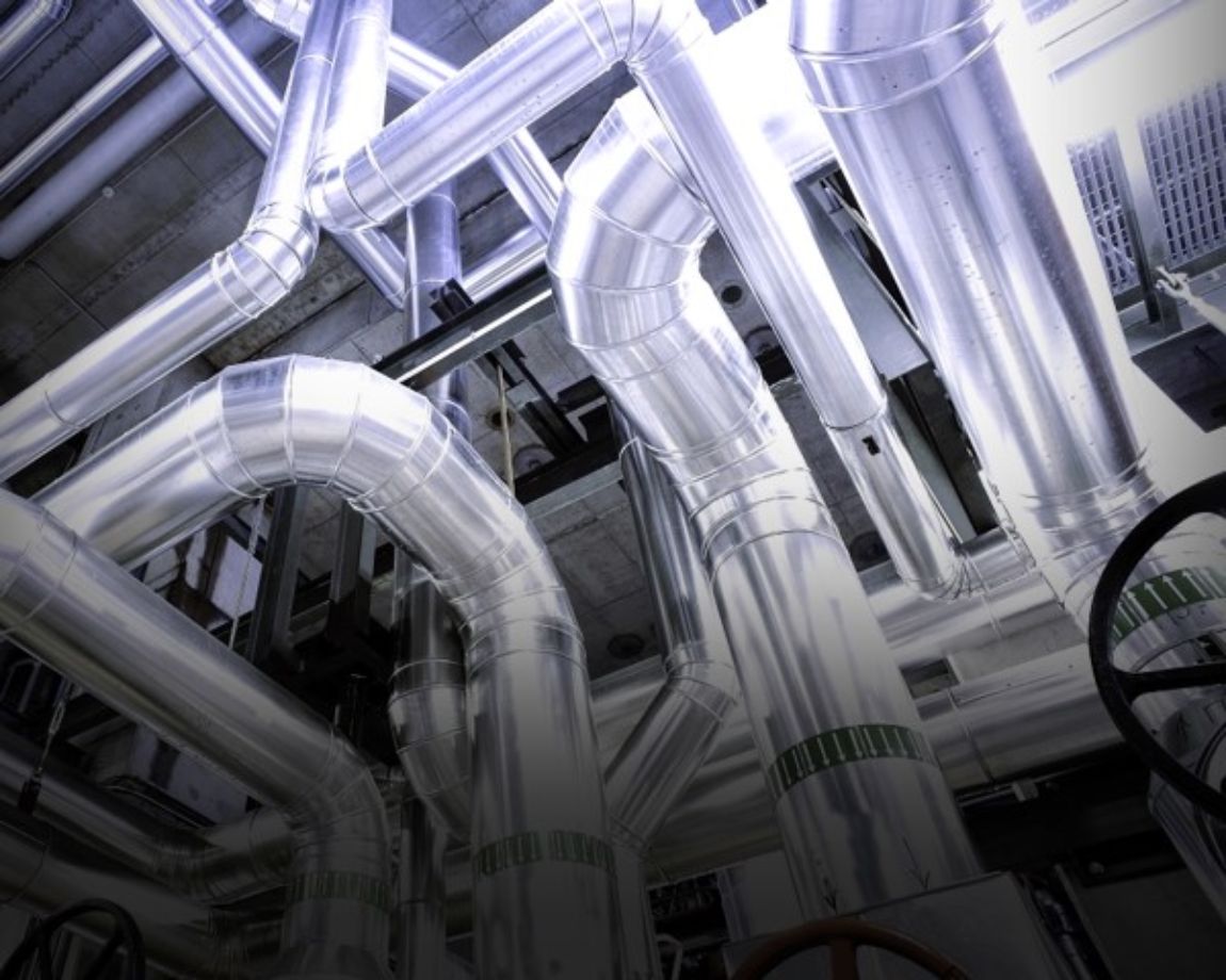 Your industry: Process industry with pipes and valves