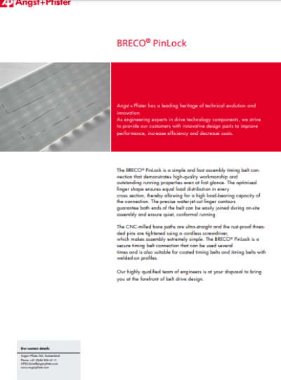APSOdrive® BRECO PinLock flyer