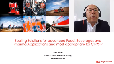 Sealing Solutions for Food, Beverages and Pharma Applications Webinar Thumbnail