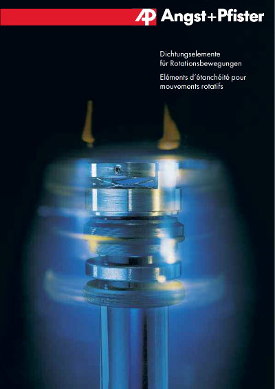 Sealing Elements for Rotational Movements catalogue