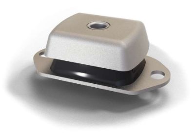 Marine mount I or II for the isolation of lightweight equipment in HVAC systems