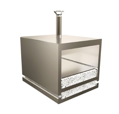 Full metal cushion floor support for high-speed trains