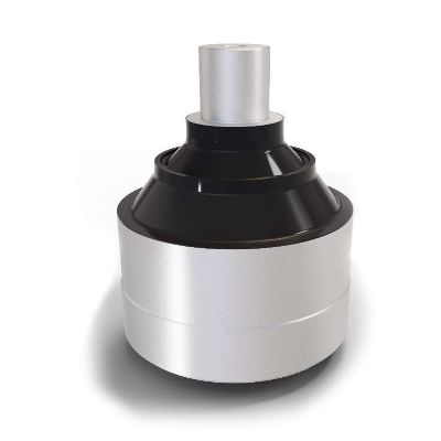 Primary conical spring that combines the primary suspension function with a high stiffness for the axle system guidance