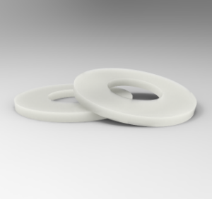 White Polyamide 66 U-Pulley