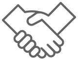Service Icon: Two shaking hands